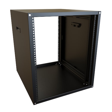 Hammond 13U 24.5D SOLID RACK CABINET RCHS1902224BK1